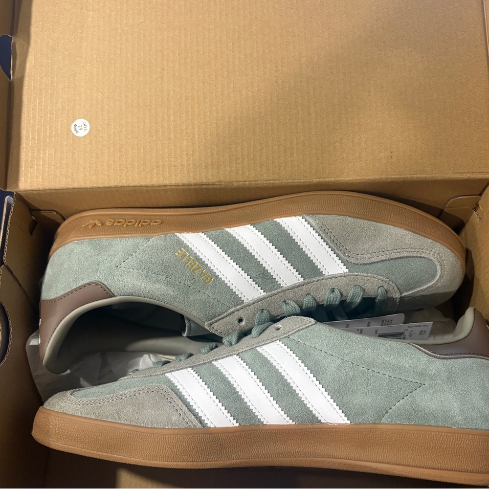 Adidas Men's Mint Suede Sneakers Gazelle Indoor NEW 9.5M